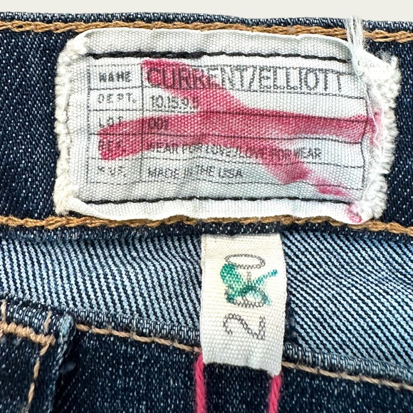 Current/Elliott The Skinny Jeans in Voyage - Picture 4 of 9